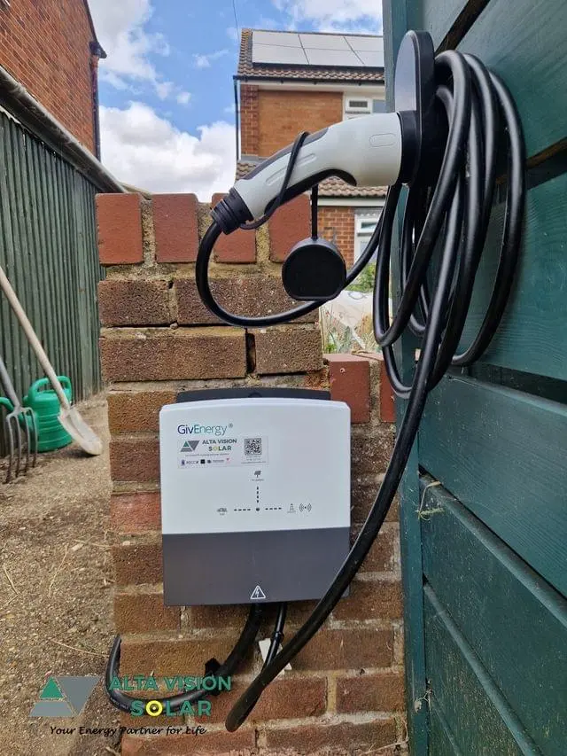 EV charger project by Alta Vision Solar: EV Charger Installation in London