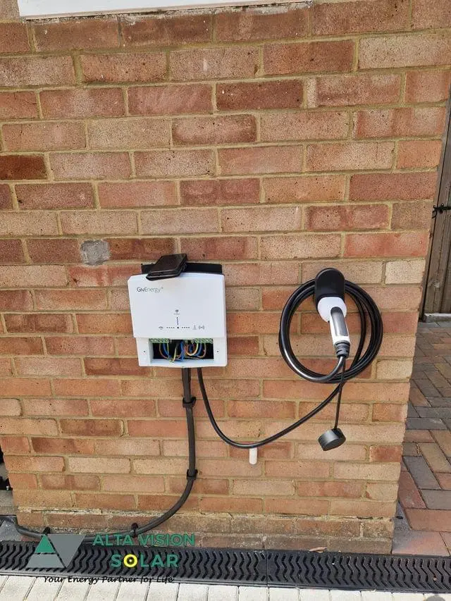 EV charger project by Alta Vision Solar: EV Charger Installation in Woodham
